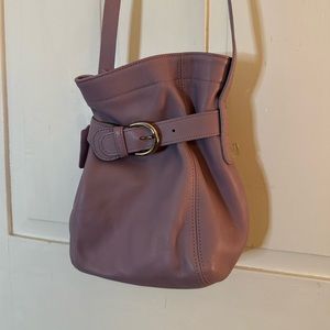 Vintage Coach Soho Cinch Bag Lilac Color No. BBB-4156